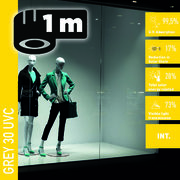 Solar Screen GREY 30 UVC (bm) anti-UV interiérová fólie