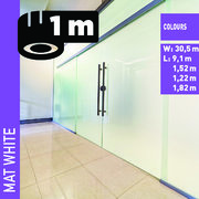 Solar Screen MAT WHITE (bm) designová fólie