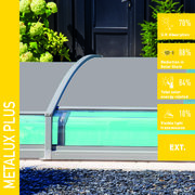 Solar Screen METALUX PLUS polykarbonátová interiérová fólie