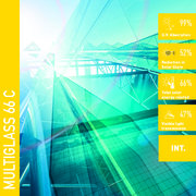Solar Screen MULTIGLASS 66 C R122 protisluneční interiérová fólie tónovaná