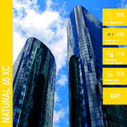 Solar Screen NATURAL 65 XC protisluneční exteriérová fólie tónovaná