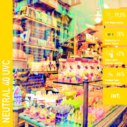 Solar Screen NEUTRAL 40 UVC anti-UV interiérová fólie