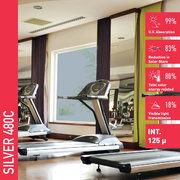 Solar Screen SILVER 480 C protisluneční interiérová fólie zrcadlová