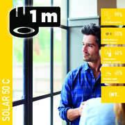 Solar Screen SOLAR 50 C (bm) tepelně izolační interiérová fólie