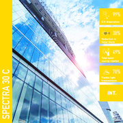 Solar Screen SPECTRA 30 C protisluneční interiérová fólie tónovaná