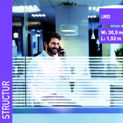 Solar Screen STRUCTUR interiérová designová fólie