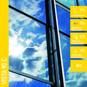 Solar Screen VISTA 90 C protisluneční interiérová fólie reflexní