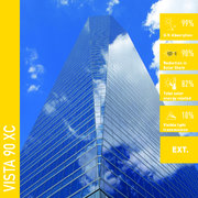 Solar Screen VISTA 90 XC protisluneční exteriérová fólie reflexní