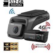 Thinkware U3000PRO 2CH Autokamera 4K+2K, HDR, WiFi online, GPS, BT, mikrovlnné senzory