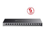 TP-Link TL-SG2016P Omada 16 portový gigabitový PoE+ switch