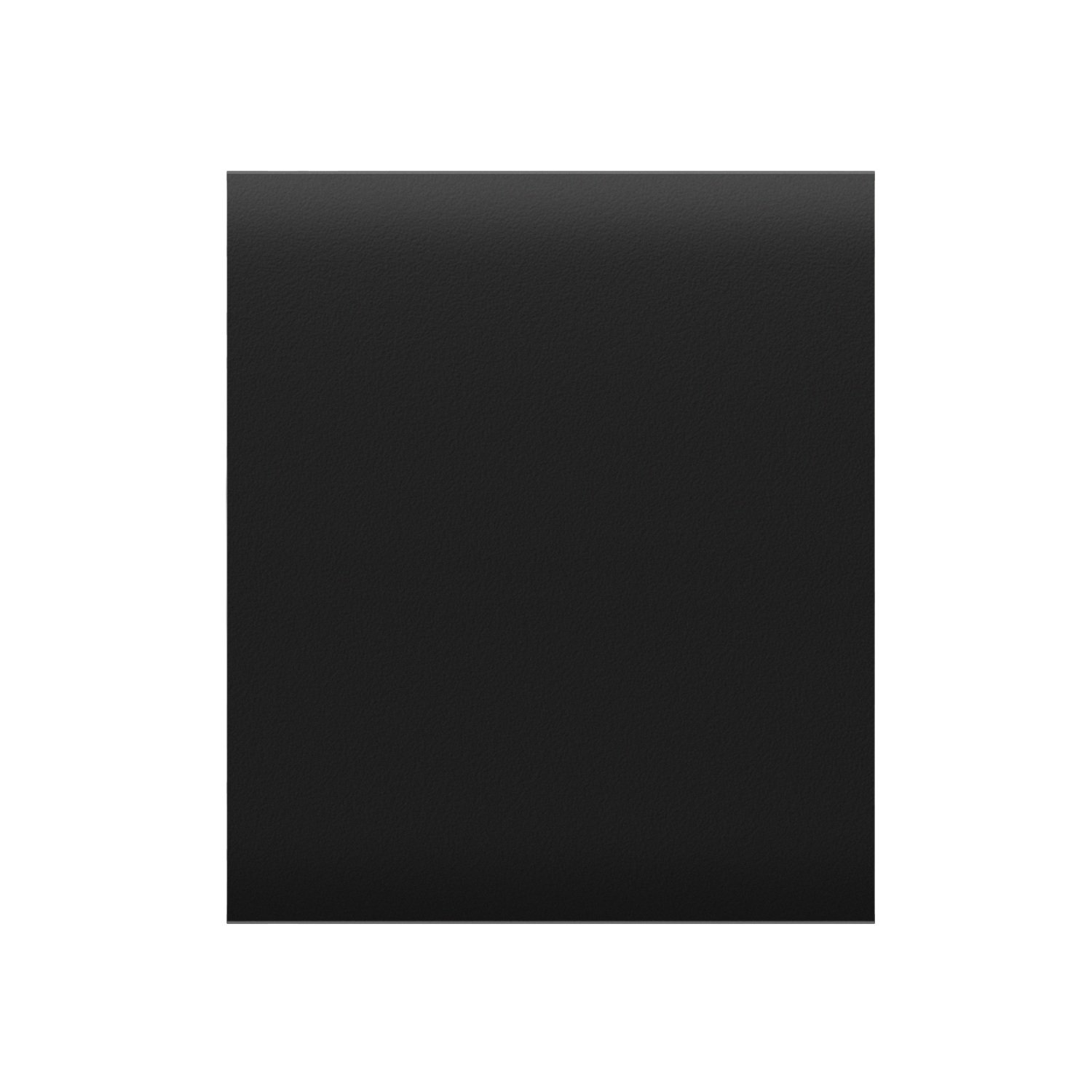 Ajax CenterButton 1-gang/2-way Black krytka pro spínač
