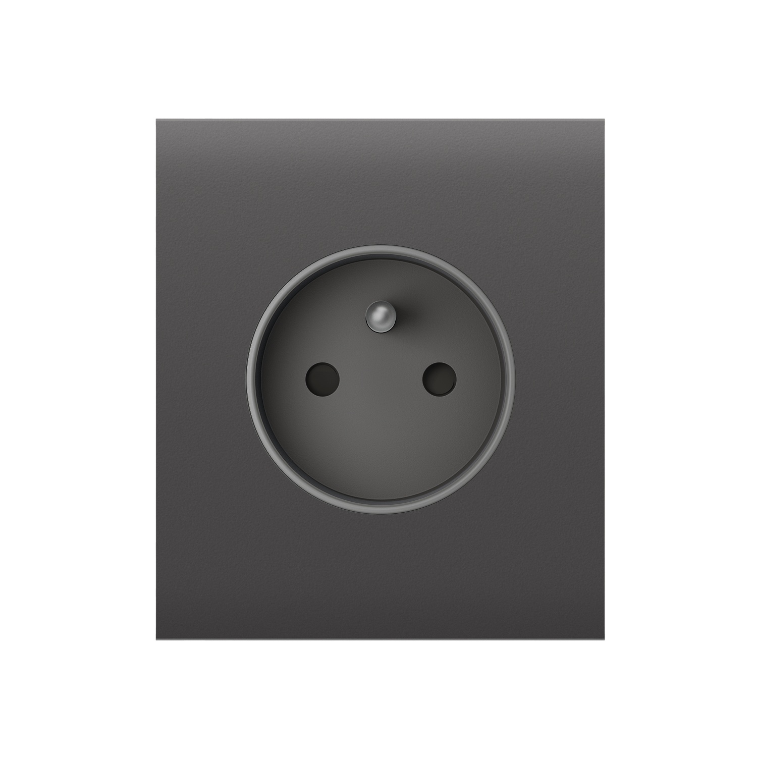 Ajax CenterCover (basic) type E Grey kryt zásuvky