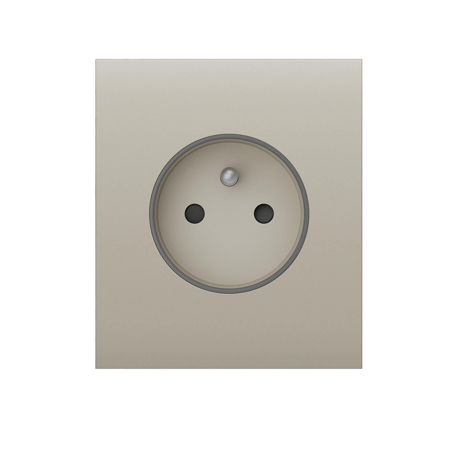 Ajax CenterCover (basic) type E Ivory kryt zásuvky