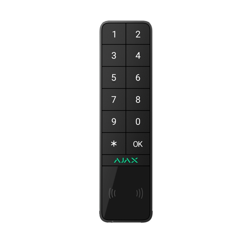 Ajax KeyPad Outdoor Black Bezdrátová klávesnice