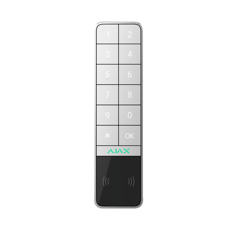 Ajax KeyPad Outdoor White Bezdrátová klávesnice