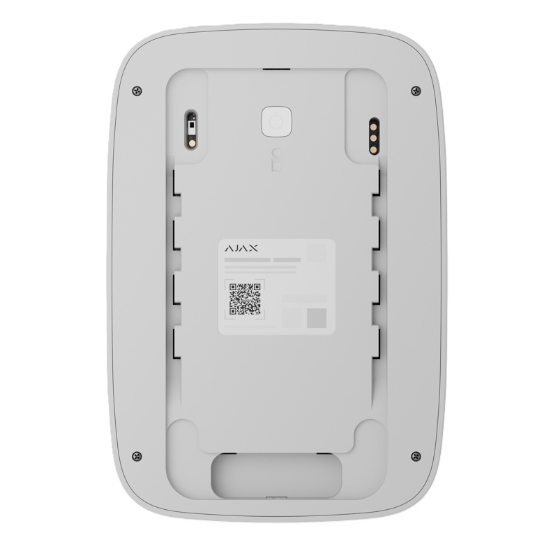 Ajax KeyPad Plus White Bezdrátová klávesnice se čtečkou