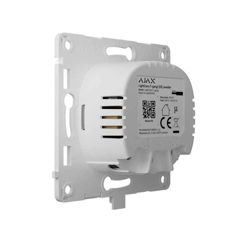 Ajax LightCore 1-gang inteligentní reléový modul