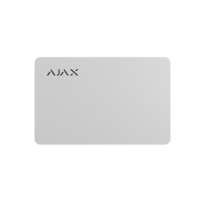 Ajax Pass 10pcs White přístupové karty