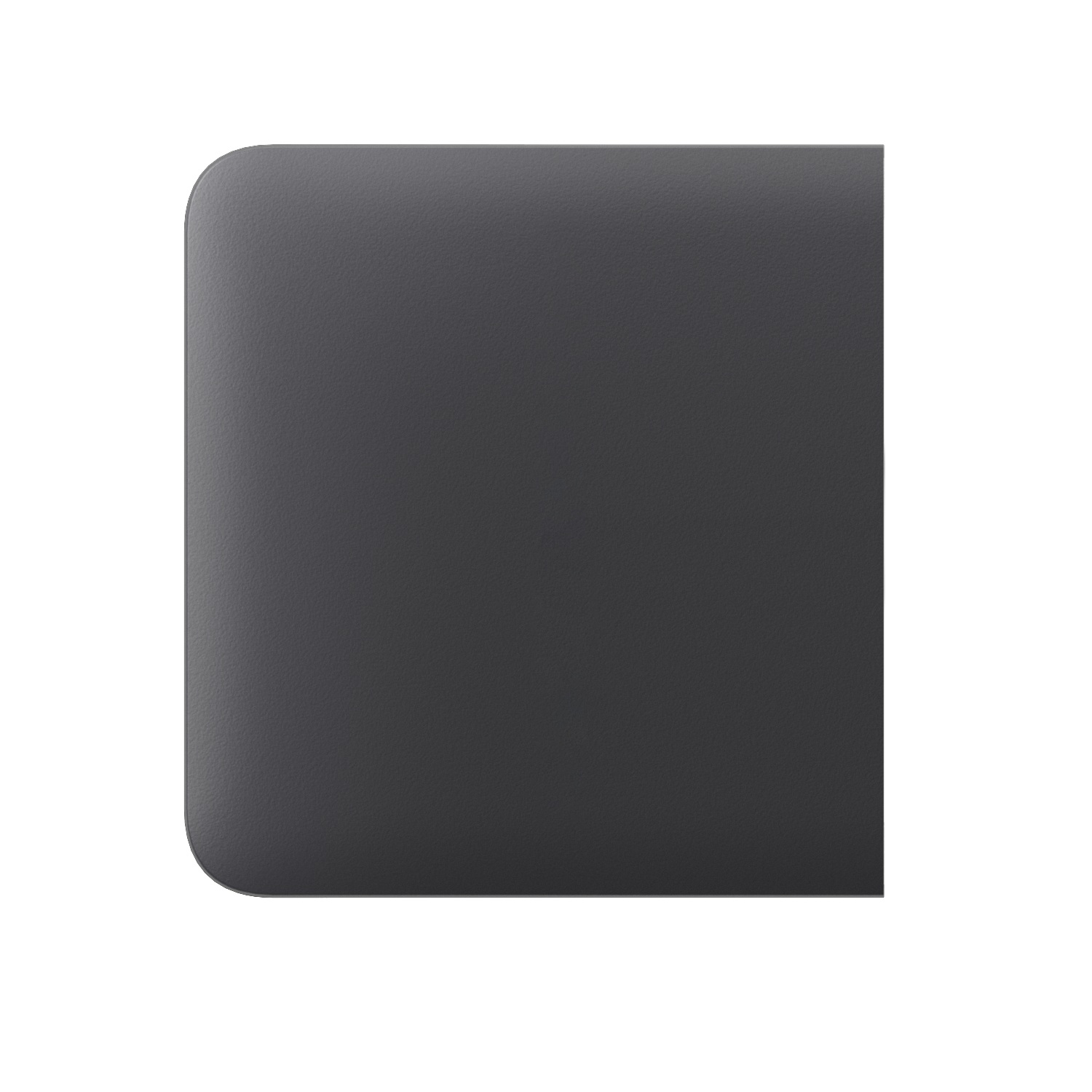 Ajax SideButton 1-gang/2-way Graphite jednopáková krytka