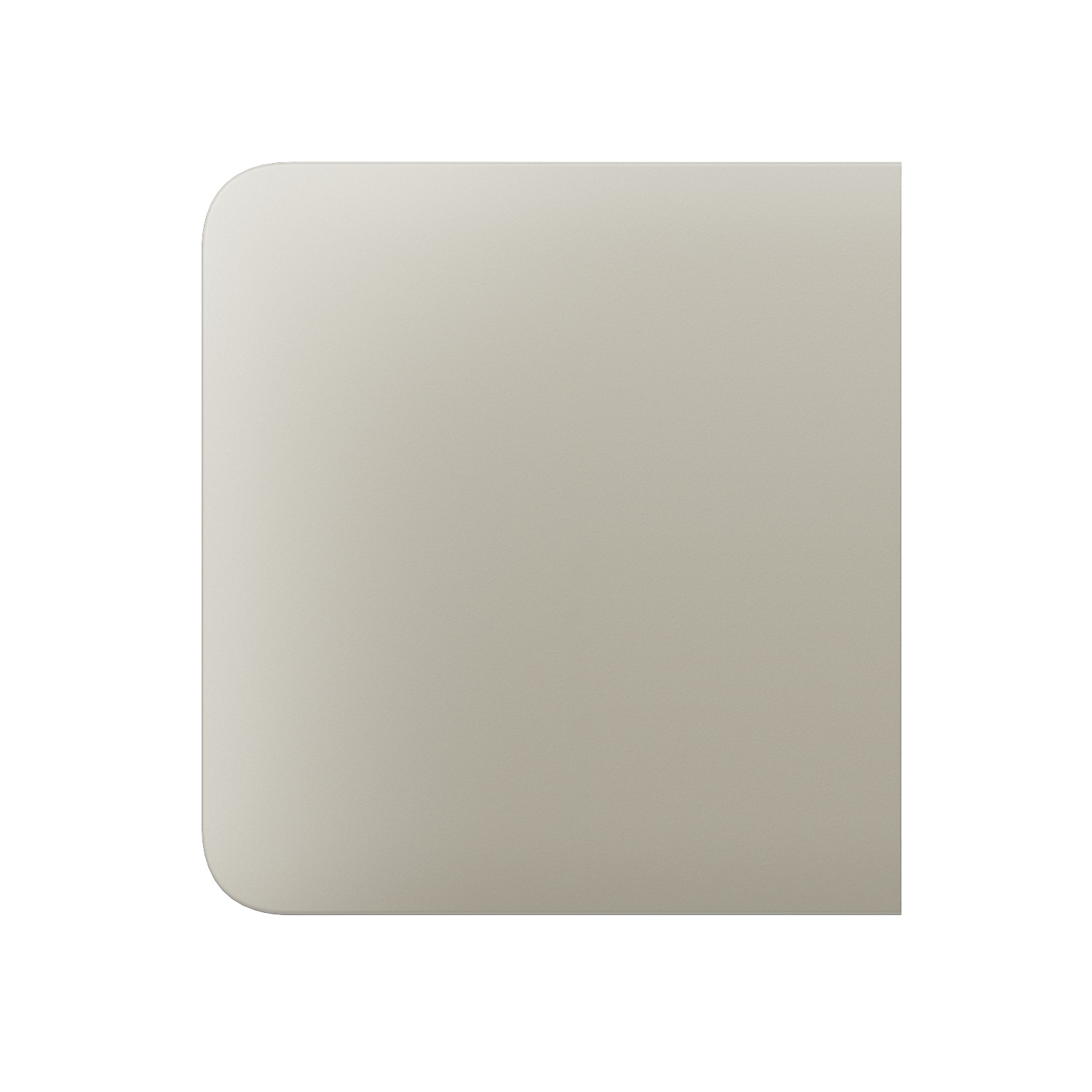 Ajax SideButton 1-gang/2-way Ivory jednopáková krytka