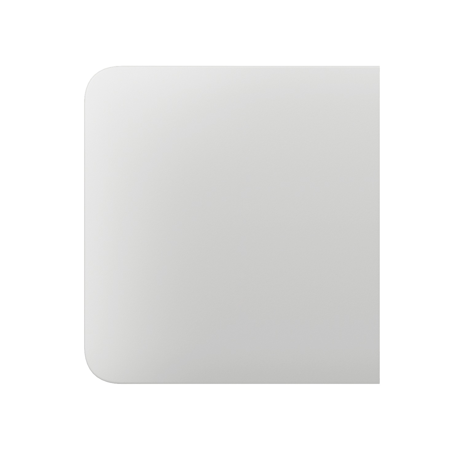 Ajax SideButton 1-gang/2-way White jednopáková krytka