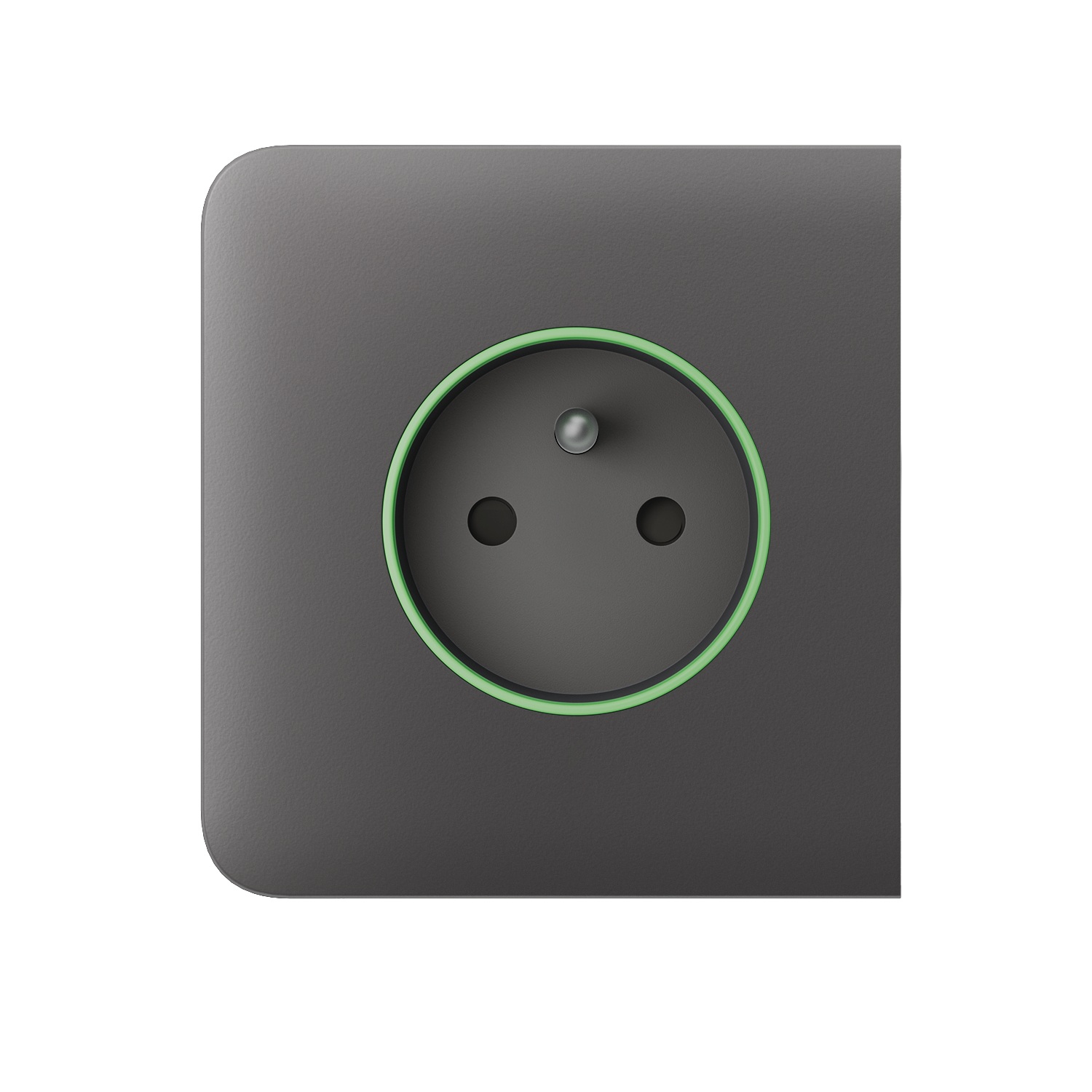 Ajax SideCover (smart) type E Grey krytka pro zásuvky