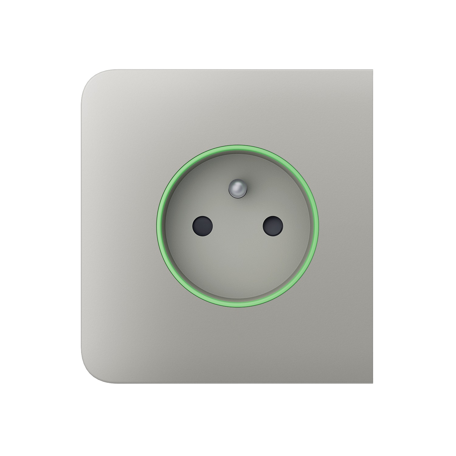 Ajax SideCover (smart) type E Oyster krytka pro zásuvky