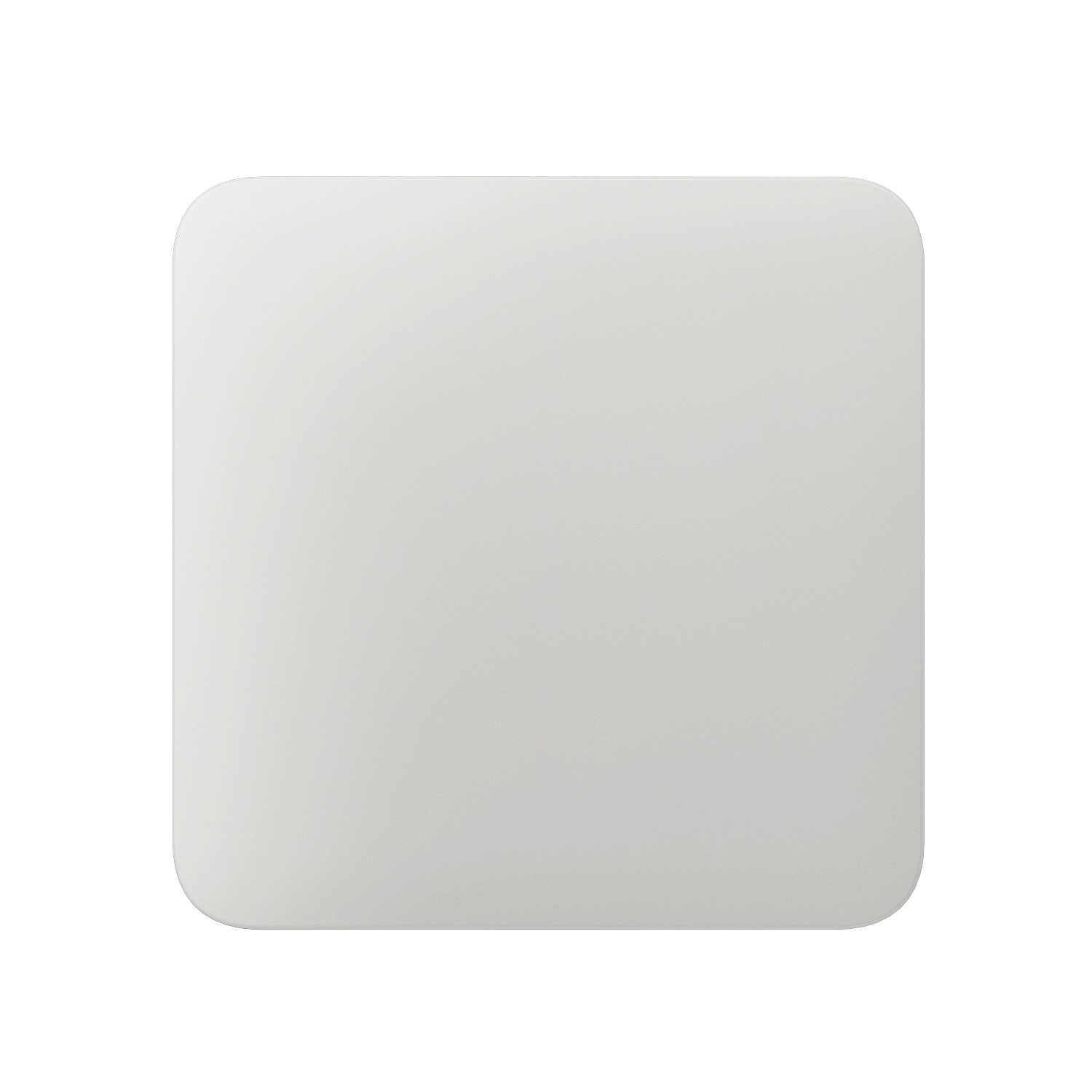 Ajax SoloButton 1-gang/2-way White jednopáková krytka