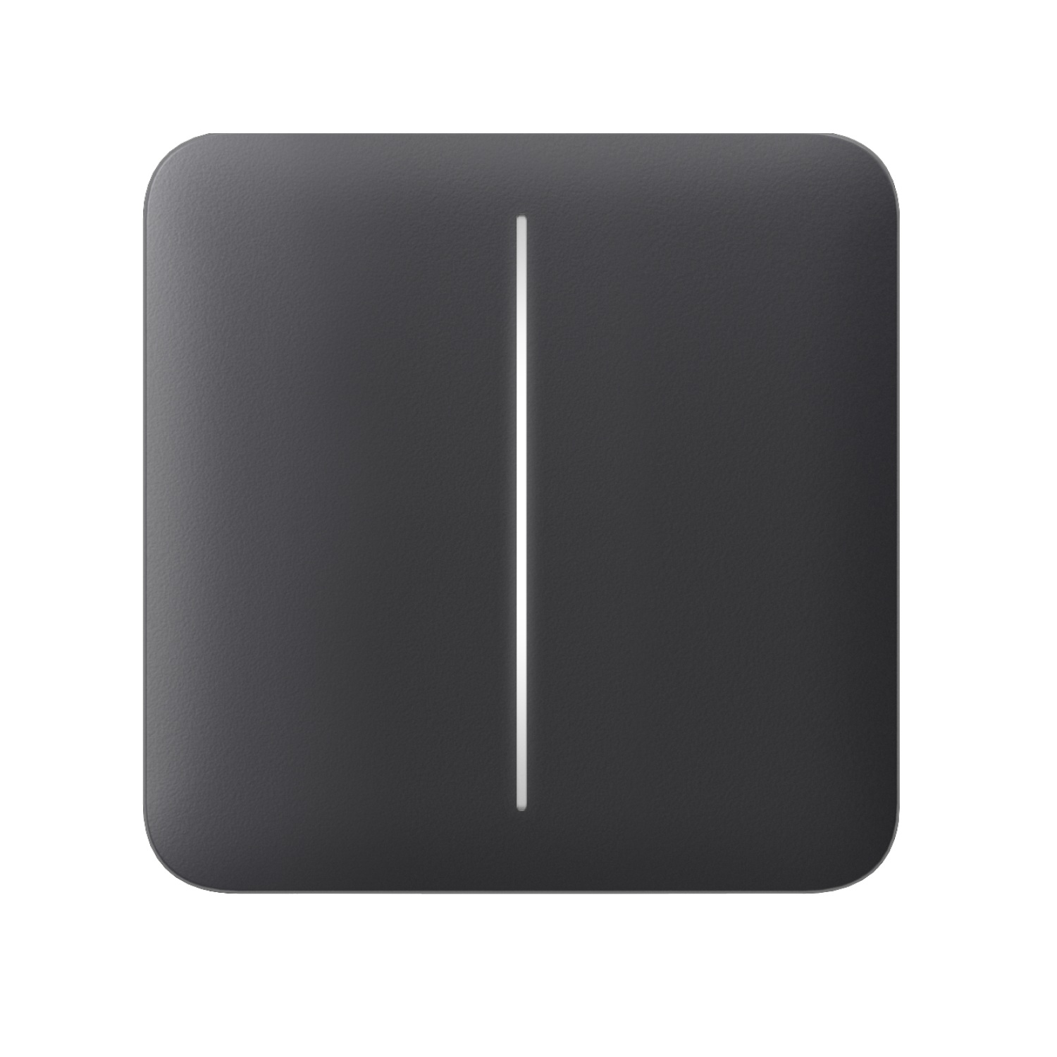 Ajax SoloButton 2-gang Graphite dvoupáková krytka