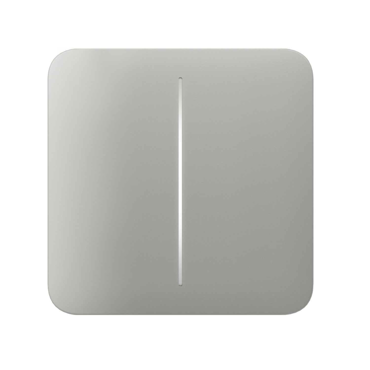 Ajax SoloButton 2-gang Oyster dvoupáková krytka