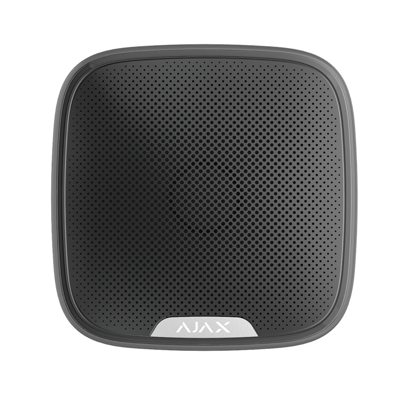 Ajax StreetSiren Black Bezdrátová venkovní siréna