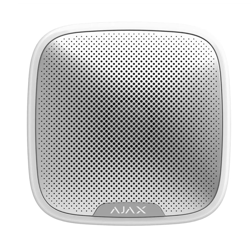 Ajax StreetSiren White Bezdrátová venkovní siréna