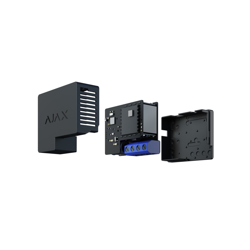 Ajax WallSwitch Black Bezdrátové relé