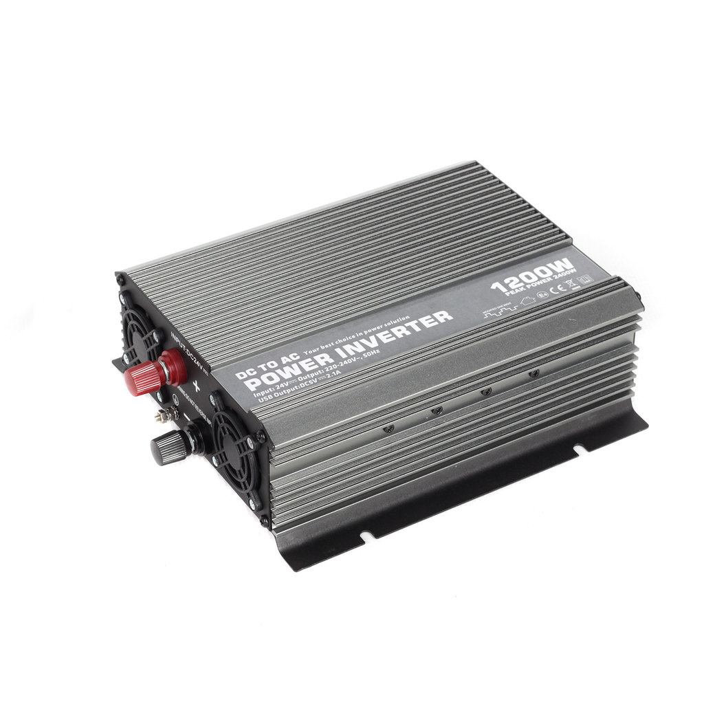 CAR1200 Měnič napětí z 12V na 230V + USB, 1200W - CAR1200