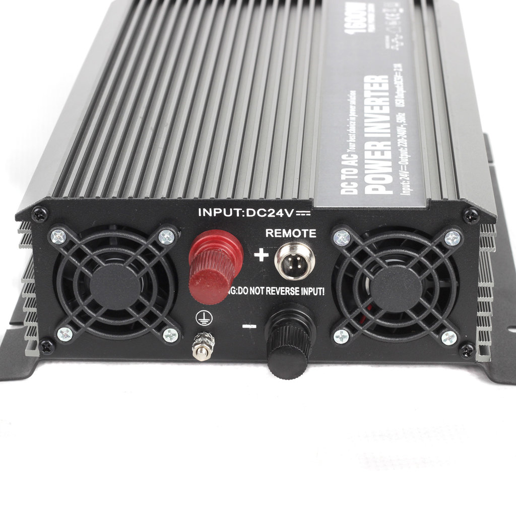CAR1600-24V Měnič napětí z 24V na 230V + USB, 1600W - CAR1600-24V