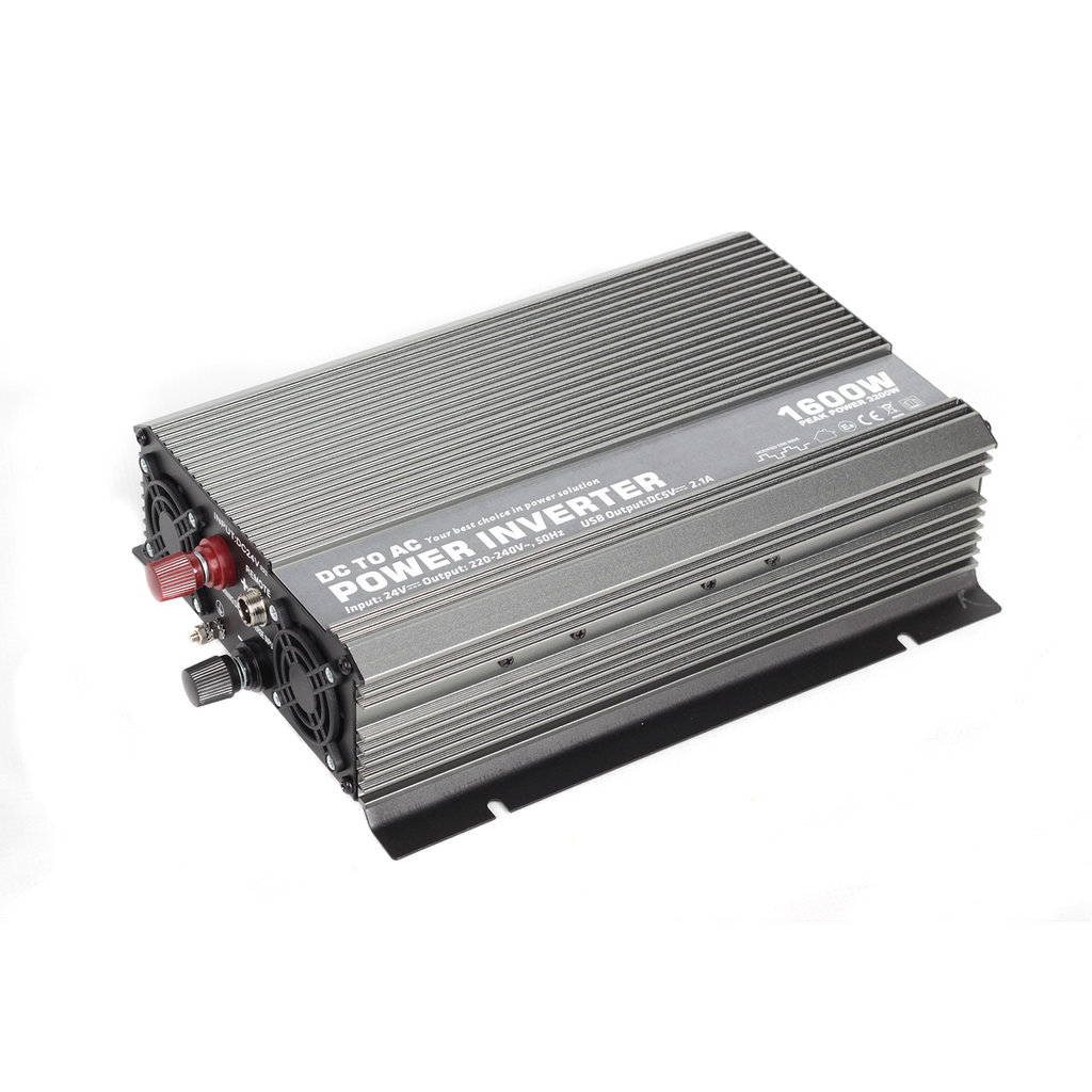 CAR1600 Měnič napětí z 12V na 230V + USB, 1600W - CAR1600