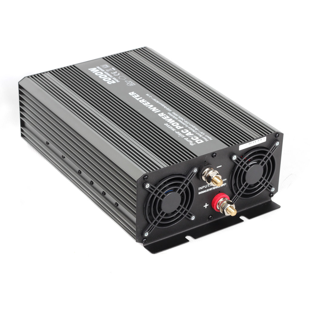 CAR2000-S Měnič napětí sinusový z 12V na 230V, USB, 2000W - CAR2000-S