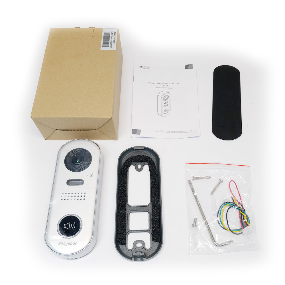 Easydoor DJ 1T IP dveřní jednotka s 1 tlačítkem