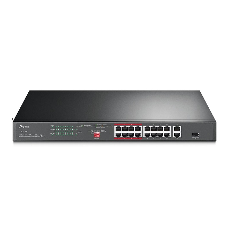 TP-Link TL-SL1218P 18portový PoE+ switch