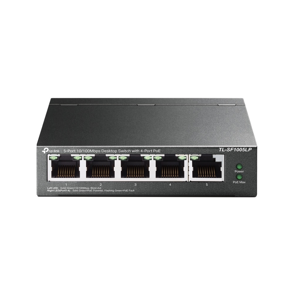 TP-Link TL-SF1005LP 5portový PoE switch