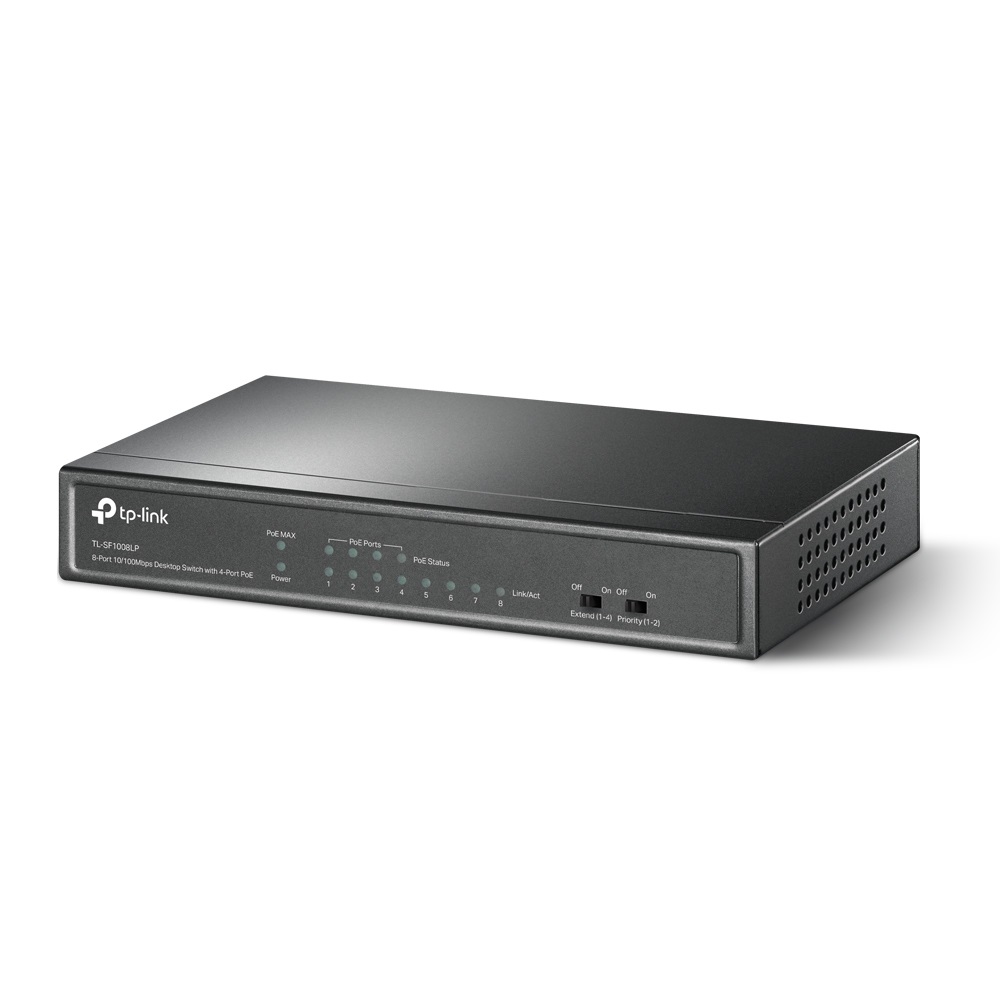TP-link TL-SF1008LP 8portový PoE switch