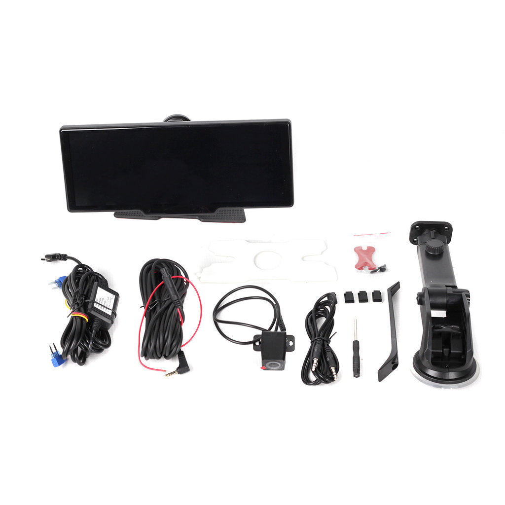 L07 Monitor10" AppleCarPlay AndroidAuto zrcadlení, 2K+FHD DVR - L07