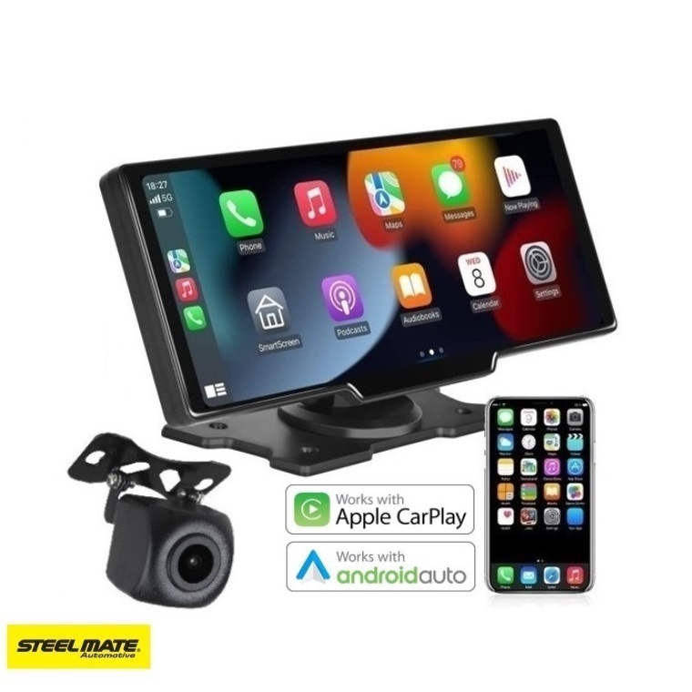 L07 Monitor10" AppleCarPlay AndroidAuto zrcadlení, 2K+FHD DVR - L07