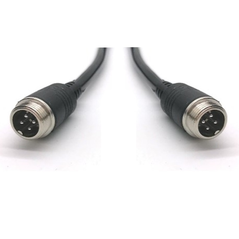 M12 1m MM Video kabel 4PIN samec-samec