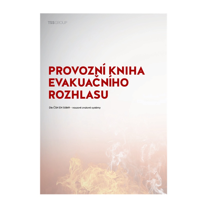 Kniha ERO - evakuačního rozhlasu