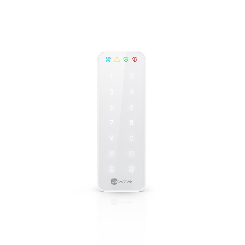 Satel AKP-200-W bezdrátová dotyková klávesnice