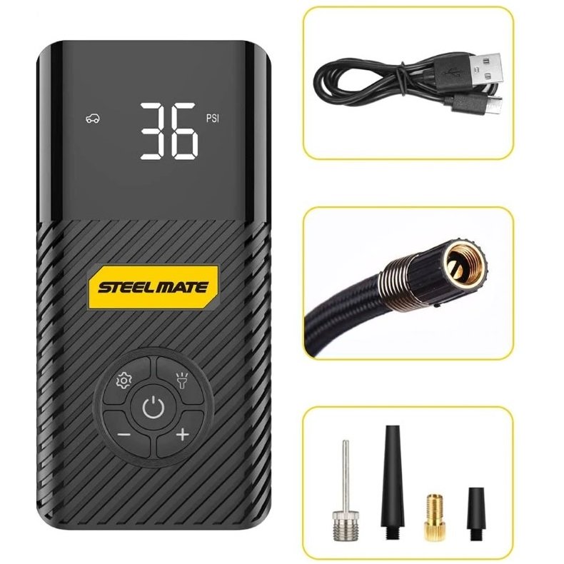 TI PO8 Kompresor na dofukování kol / Power bank - TI PO8