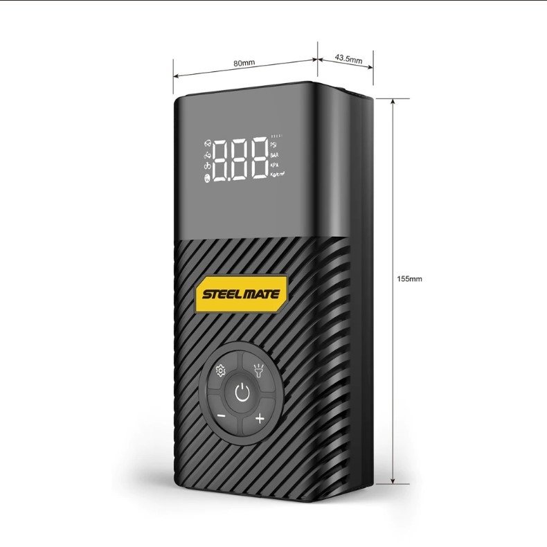 TI PO8 Kompresor na dofukování kol / Power bank - TI PO8
