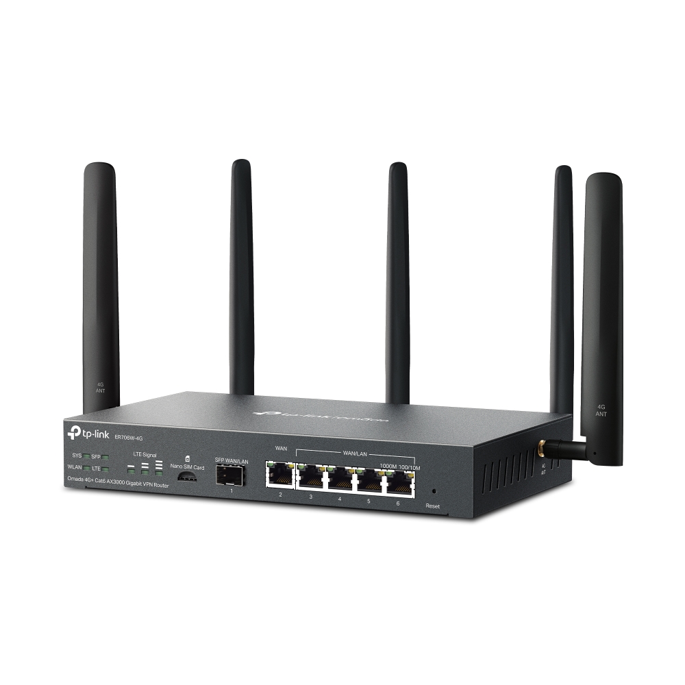 TL-Link TL-ER706W-4G Wi-Fi 4G VPN router