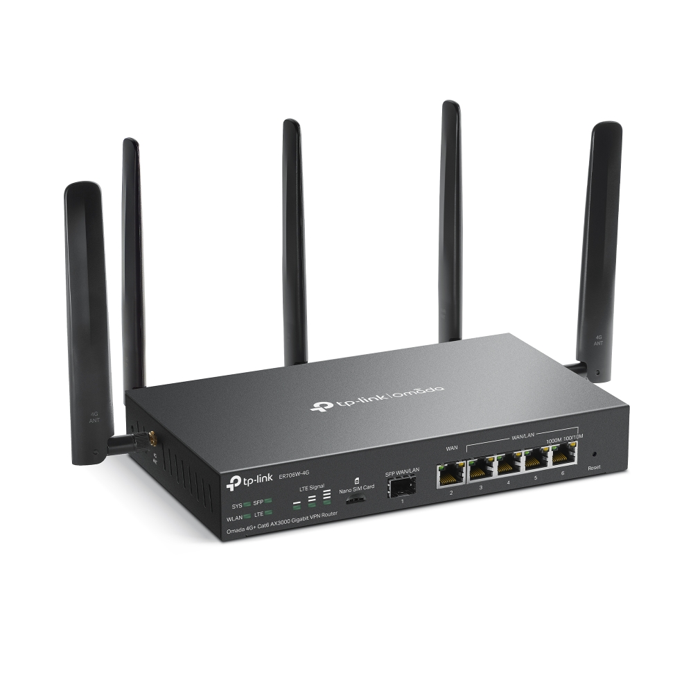 TL-Link TL-ER706W-4G Wi-Fi 4G VPN router